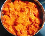A picture of step 3 of Plantain Baskets Topped with Guacamole & Chicken Tikka.