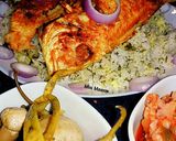 عکس مرحله 14 از دستور سبزی پلو با ماهی سرخو