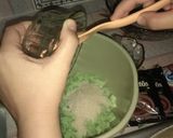 Foto langkah ke 3 dari resep Puding Brownies Roti tawar.