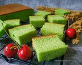 Foto langkah ke 8 dari resep Ogura Pandan Cake.