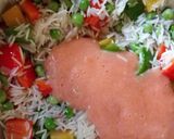 मेक्सिकन राइस (Mexican Rice recipe in hindi) रेसिपी चरण 3 फोटो