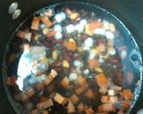 A picture of step 2 of Bean and Beef Chili .