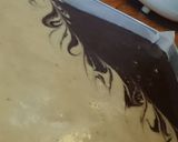 Gambar langkah 6 resipi Kek pisang merelit koko.
