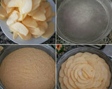 Foto del paso 4 de la receta: Bizcocho de coco, nata y manzana