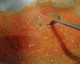 A picture of step 2 of Methi Pakoda Kadhi.