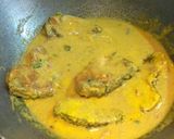 A picture of step 10 of Curd Cashew Fish.