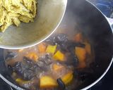 [醬炒南瓜素肉片]的食譜步驟6照片