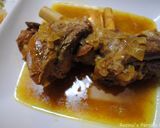 A picture of step 25 of Persian dill and fava beans rice with lamb shank (baghali polow BA mahichey).