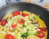 Foto del paso 2 de la receta: Omelette Rollitos 🌯 !