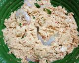 Foto langkah ke 3 dari resep Pepes Tahu & Udang.