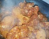 A picture of step 3 of Koyla Karahi ❤😍.