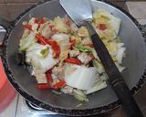 Foto langkah ke 4 dari resep Tumis Sawi Putih dan Tempe (Versi Diet).
