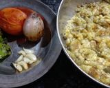 A picture of step 3 of Authentic Kathiyawadi Bengan Bhartha.