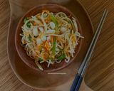 A picture of step 4 of Chilled Instant Noodle Salad (Indian Cold Salad).