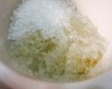 Hình bước làm 1 của món Yến lá dứa