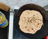 A picture of step 7 of Mooli Paratha.