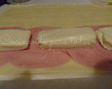 Foto del paso 1 de la receta: Mini trenza de hojaldre con tres sabores