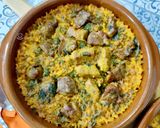 Foto del paso 7 de la receta: Arroz al horno trufado con carrillada y solomillo