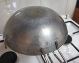 A picture of step 6 of Ragi cabbage roti.
