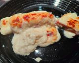 Une image de l'étape 6 de Gratin d'asperges au jambon.