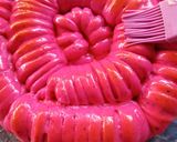 Foto langkah ke 8 dari resep Wool Roll Bread Buah Naga.