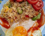 Foto langkah ke 8 dari resep Nasi goreng pete.