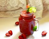 A picture of step 3 of Strawberry Lemonade.