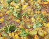 A picture of step 14 of Ridge Gourd-Chana Dal Dry Curry.