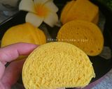 Foto langkah ke 12 dari resep Pumpkin Mantou / Mantau Labu Kuning Menul".
