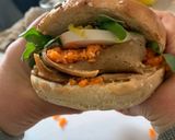 Une image de l'étape 5 de Burger végétarien.