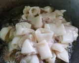 Gambar langkah 1 resipi Sotong Kam Heong.