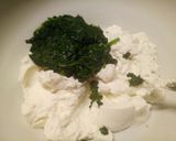 A picture of step 2 of Ricotta, spinach and pancetta pie.
