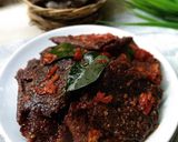 Foto langkah ke 6 dari resep Balado dendeng jantung pisang.