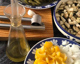 Foto del paso 1 de la receta: Cintas de espinacas con verduritas. (plato vegano-vegetariano)