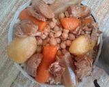 A picture of step 2 of Algerian Couscous.