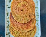 A picture of step 6 of Jowar pancakes.