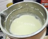 Hình bước làm 3 của món Sữa đậu nành lá dứa