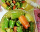 A picture of step 5 of Instant green chilli pickle.
