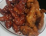 Foto langkah ke 8 dari resep Korean Fried Chicken / gochujang chicken 고추장치긴.