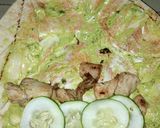 A picture of step 5 of Chicken wraps.