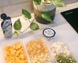 Foto langkah ke 1 dari resep Fruit Parfait Yoghurt Sehat.