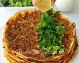 صورة لخطوة 11 من وصفة فطيرة اللحم التركيه بدون فرن 😋