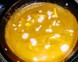 A picture of step 8 of Paneer butter masala.