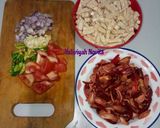Foto langkah ke 1 dari resep Tumis Kulit Melinjo Tempe Pedas Sederhana.