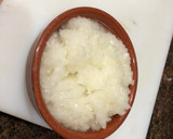 Foto del paso 4 de la receta: Rape en salsa con gambones y patata panadera