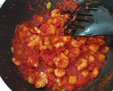 Foto langkah ke 5 dari resep Udang balado petai.