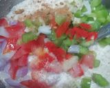A picture of step 4 of Bread Uttapam.