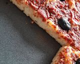 A picture of step 8 of Gluten-Free Focaccia with Tomatoes and Olives 😀.