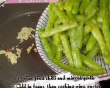 乾扁四季豆 (少辣少油輕量版)的食譜步驟2照片
