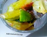 A picture of step 2 of Pinezobo mojito.